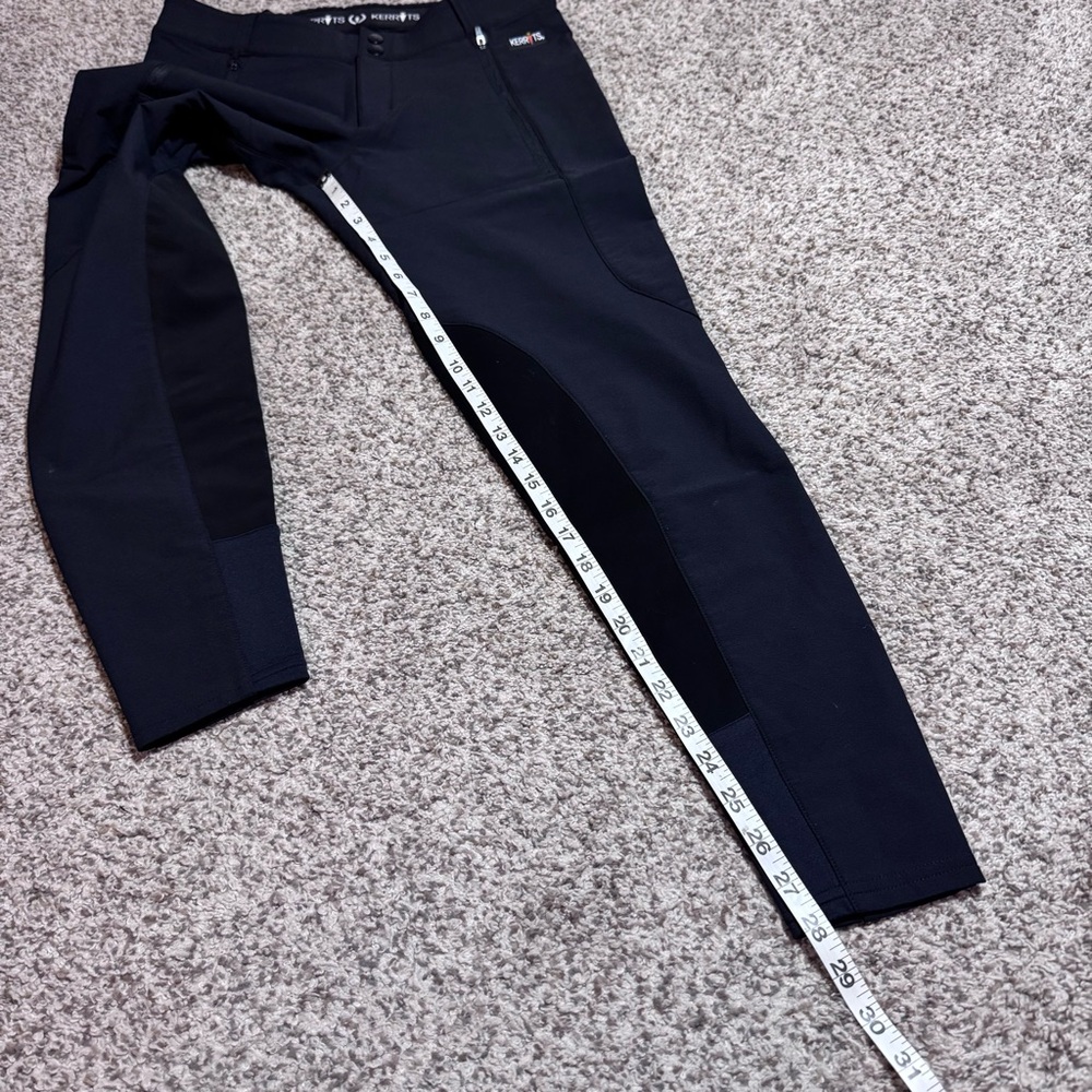 Kerrits Equestrian Knee Patch Riding Breeches- M - image 3